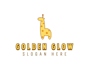 Cute Giraffe Toy logo design