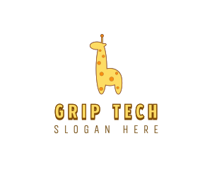 Cute Giraffe Toy logo design