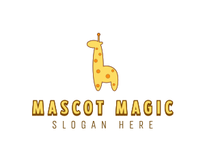 Cute Giraffe Toy logo design