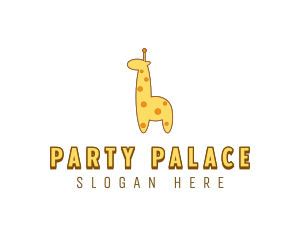 Cute Giraffe Toy logo design