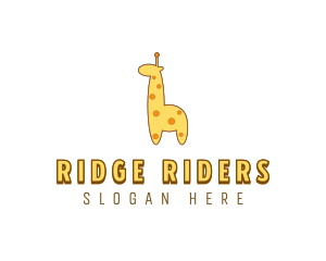 Cute Giraffe Toy logo design