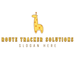 Cute Giraffe Toy logo design