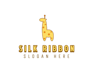 Cute Giraffe Toy logo design