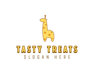 Cute Giraffe Toy logo design