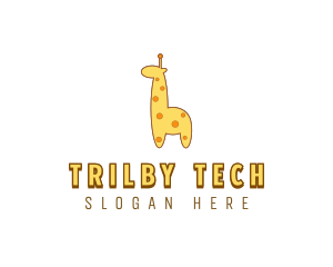 Cute Giraffe Toy logo design