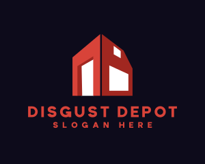 Storage Warehouse Building logo design