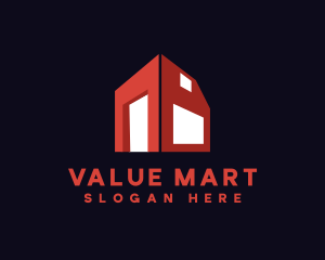 Storage Warehouse Building logo design