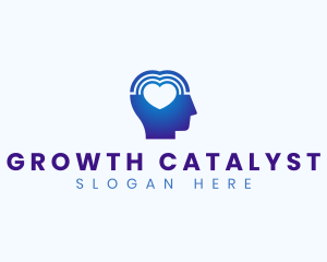 Brain Heart Wellness logo design