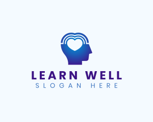 Brain Heart Wellness logo design