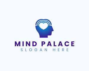 Brain Heart Wellness logo design