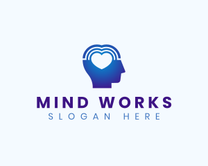 Brain Heart Wellness logo design