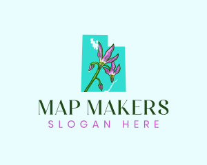 Utah Floral Garden logo design