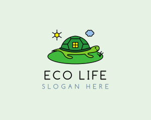 Turtle House Nature logo design