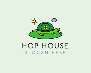 Turtle House Nature logo design