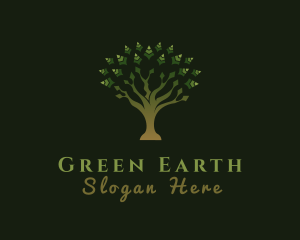 Green Tree Nature logo design