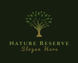 Green Tree Nature logo design