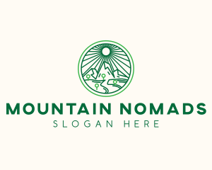 Sun Mountain Outdoors logo design