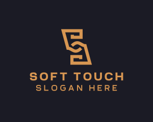 Modern ELegant Letter S  logo design