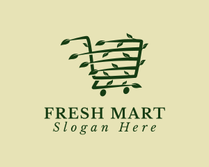 Organic Supermarket Cart logo