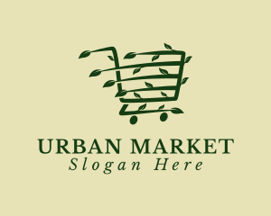 Organic Supermarket Cart logo