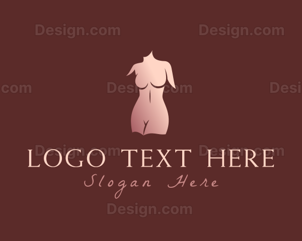 Erotic Female Body Logo