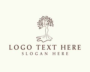 Organic Woman Tree logo