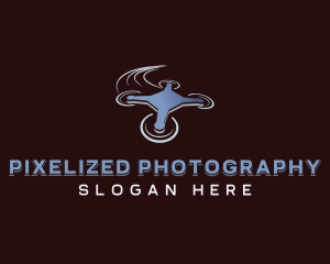 Aerial Photography Drone logo design