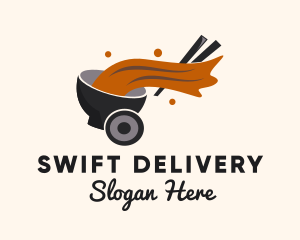 Ramen Soup Delivery logo design