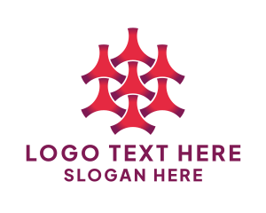 Woven Textile Pattern logo