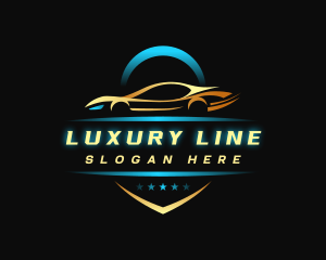 Luxury Car Automobile logo design