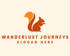 Animal Wildlife Squirrel Logo