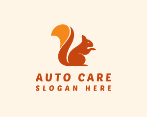 Animal Wildlife Squirrel logo design