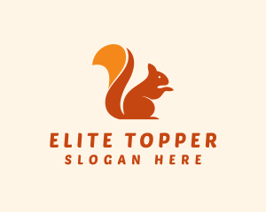 Animal Wildlife Squirrel logo design