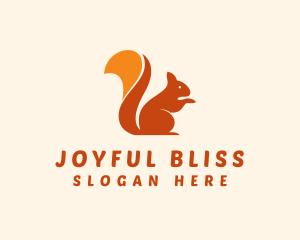 Animal Wildlife Squirrel logo design