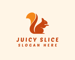 Animal Wildlife Squirrel logo design