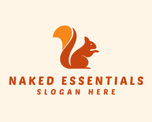 Animal Wildlife Squirrel logo design