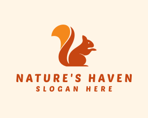 Animal Wildlife Squirrel logo