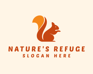 Animal Wildlife Squirrel logo