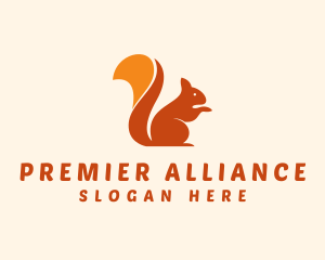 Animal Wildlife Squirrel logo design