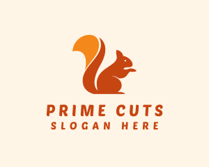 Animal Wildlife Squirrel logo design