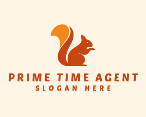 Animal Wildlife Squirrel logo design