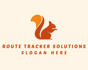 Animal Wildlife Squirrel logo design