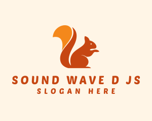 Animal Wildlife Squirrel logo design