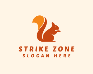 Animal Wildlife Squirrel logo design