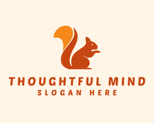 Animal Wildlife Squirrel logo design