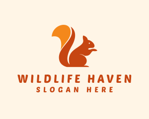Animal Wildlife Squirrel logo