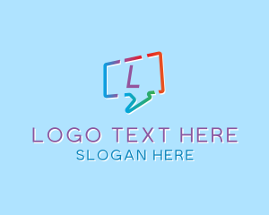 Social Media - Social Media Chat Messaging logo design