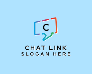 Social Media Chat Messaging  logo design