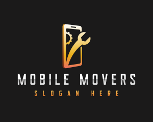 Mobile Phone Repair logo design