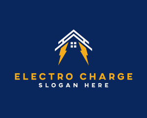 Electric Lightning House logo design